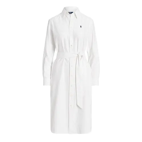Polo Ralph Lauren Cory Shirt Dress Womens - White