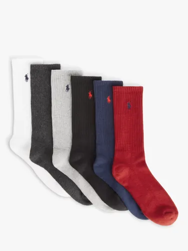 Polo Ralph Lauren Cotton Blend Crew Socks, One