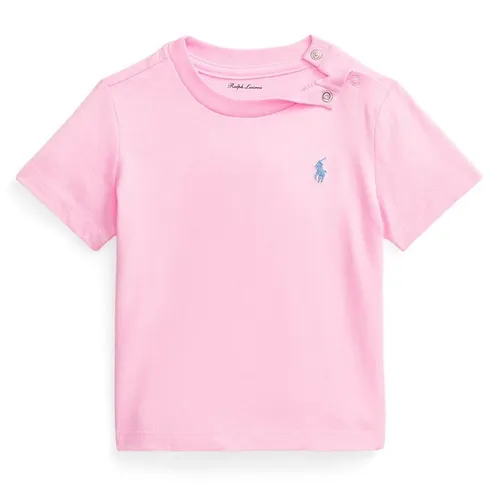 Polo Ralph Lauren Cotton Logo T Shirt Infants - Pink