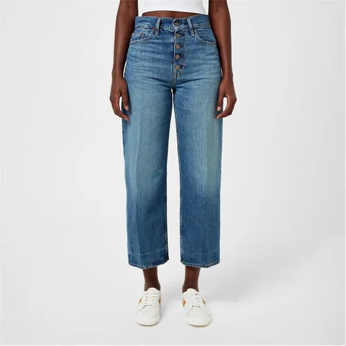 Polo Ralph Lauren Cropped Straight Fit Jeans - Blue
