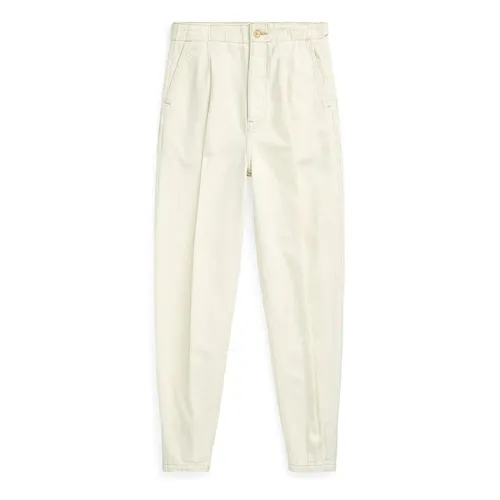 Polo Ralph Lauren Cropped Trousers - White