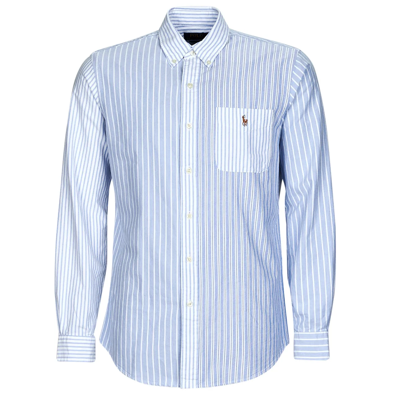 Polo Ralph Lauren  CUBDPPPKS-LONG SLEEVE-SPORT SHIRT  men's Long sleeved Shirt in Multicolour