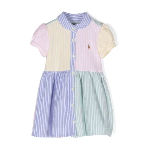 Polo Ralph Lauren , Day Dress in Celadon Multi Color ,Pink female, Sizes: