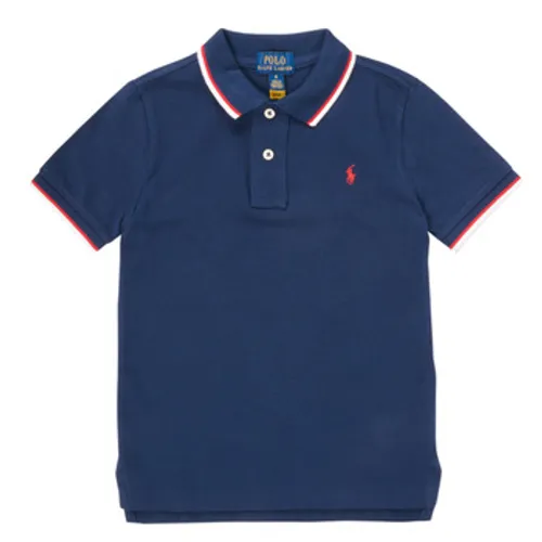 Polo Ralph Lauren  DILOUT  boys's Children's polo shirt in Blue