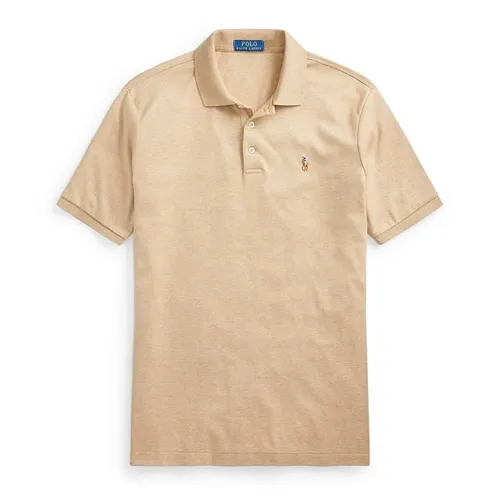 POLO RALPH LAUREN Embroidered Polo Shirt - Beige