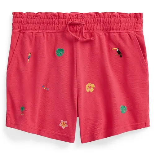 Polo Ralph Lauren Embroidery Mesh Shorts - Pink