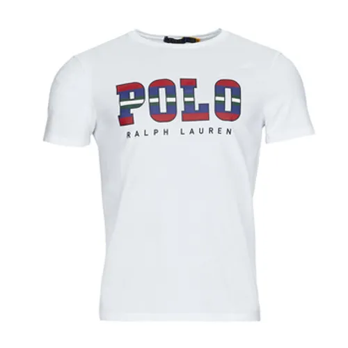 Polo Ralph Lauren  G223SC41-SSCNCMSLM1-SHORT SLEEVE-T-SHIRT  men's T shirt in White