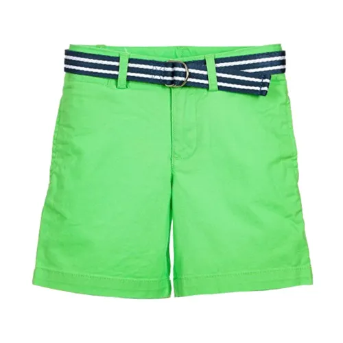 Polo Ralph Lauren , Green Suffield Belted Bermuda Shorts ,Green male, Sizes: