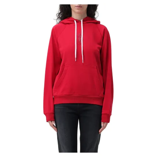 Polo Ralph Lauren , Hooded Sweatshirt ,Red female, Sizes: