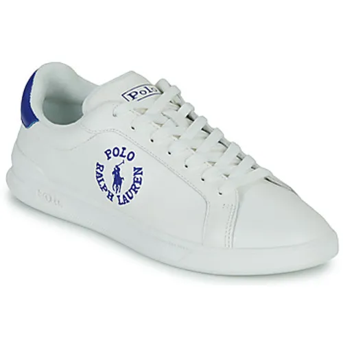 Polo Ralph Lauren  HRT CRT CL-SNEAKERS-LOW TOP LACE  women's Shoes (Trainers) in White
