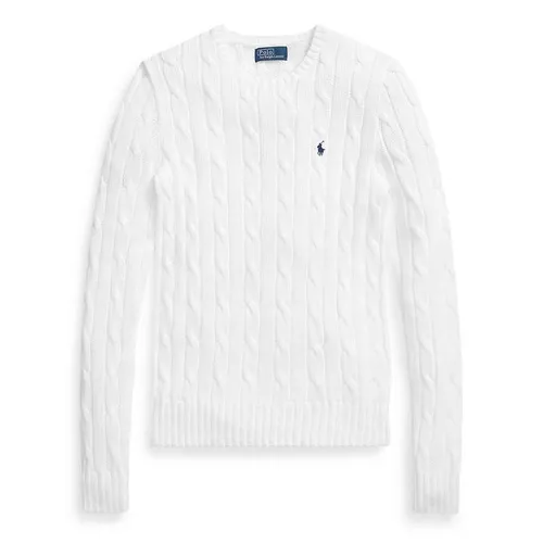 Polo Ralph Lauren Julianna Crewneck Sweater - White