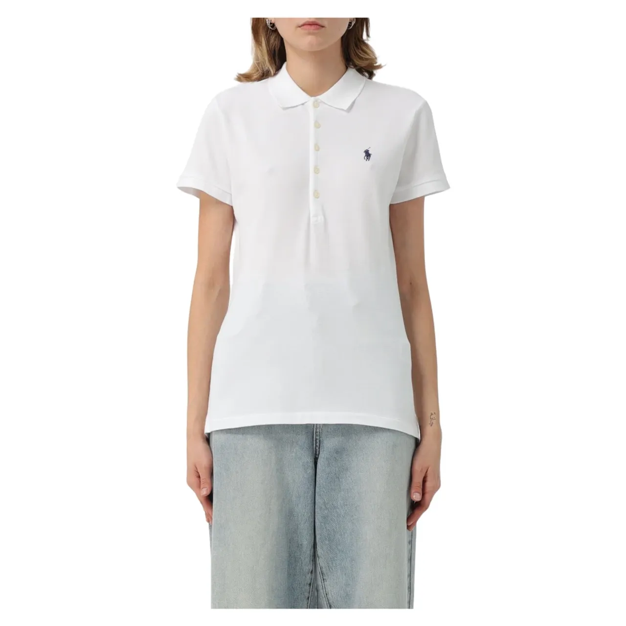 Polo Ralph Lauren , Julie Polo Shirt ,White female, Sizes: