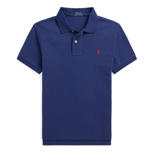 Polo Ralph Lauren Junior Boys Custom Short Sleeve Polo Shirt - Blue