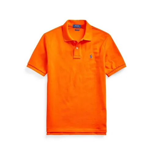 Polo Ralph Lauren Junior Boys Custom Short Sleeve Polo Shirt - Orange