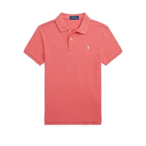 Polo Ralph Lauren Junior Boys Custom Short Sleeve Polo Shirt - Red