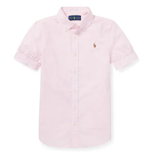 Polo Ralph Lauren Junior Oxford Short Sleeve Shirt - Pink