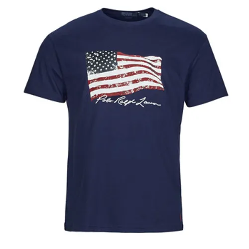 Polo Ralph Lauren  K223SS03-SSCNCLSM1-SHORT SLEEVE-T-SHIRT  men's T shirt in Marine