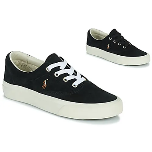 Polo Ralph Lauren  KEATON-PONY-SNEAKERS-LOW TOP LACE  men's Shoes (Trainers) in Black