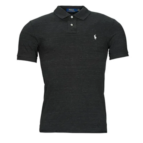 Polo Ralph Lauren  KSC01F-SSKCSLM1-SHORT SLEEVE-KNIT  men's Polo shirt in Black