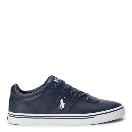 POLO RALPH LAUREN Leather Hanford Low Top Trainers - Blue
