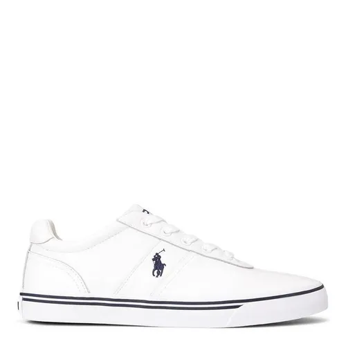 POLO RALPH LAUREN Leather Hanford Low Top Trainers - White