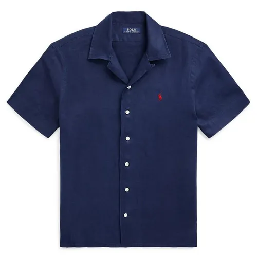 Polo Ralph Lauren Linen Short Sleeve Shirt - Blue