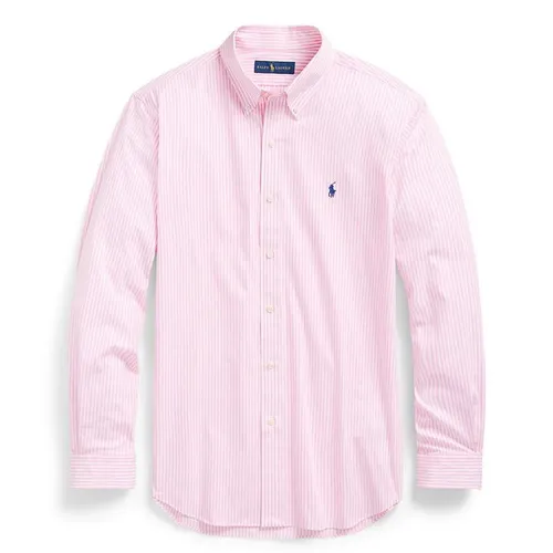 Polo Ralph Lauren Long Sleeve Cotton Poplin Shirt - Pink