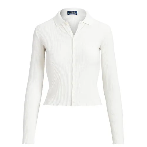 Polo Ralph Lauren Long Sleeve Knit Cardigan - White