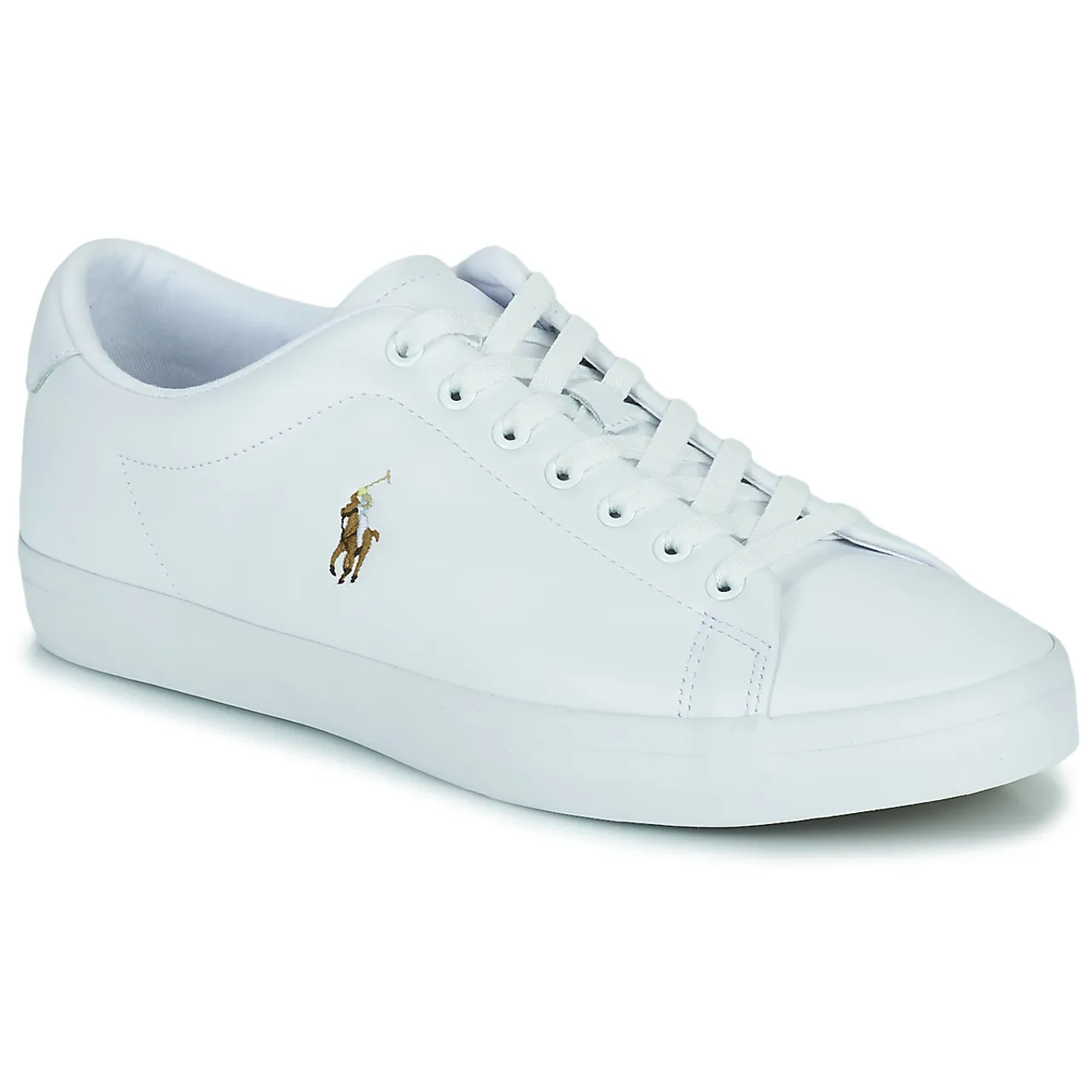 Polo Ralph Lauren  LONGWOOD-SNEAKERS-VULC  women's Shoes (Trainers) in White