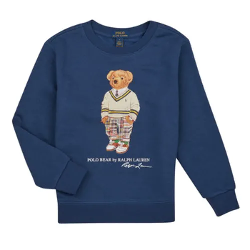 Polo Ralph Lauren  LS CN-KNIT SHIRTS-SWEATSHIRT  boys's Children's sweatshirt in Marine