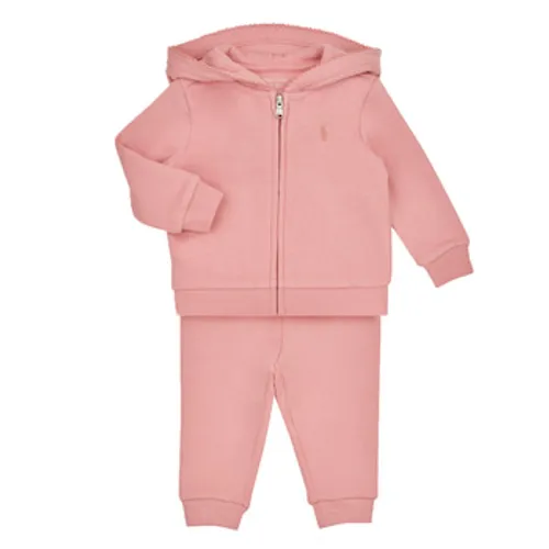 Polo Ralph Lauren  LSFZHOOD-SETS-PANT SET  girls's Sets & Outfits in Pink