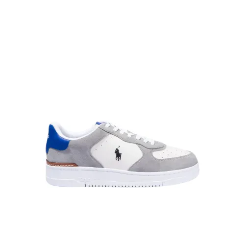 Polo Ralph Lauren , Luxury Leather Court Sneaker Master ,Multicolor male, Sizes: