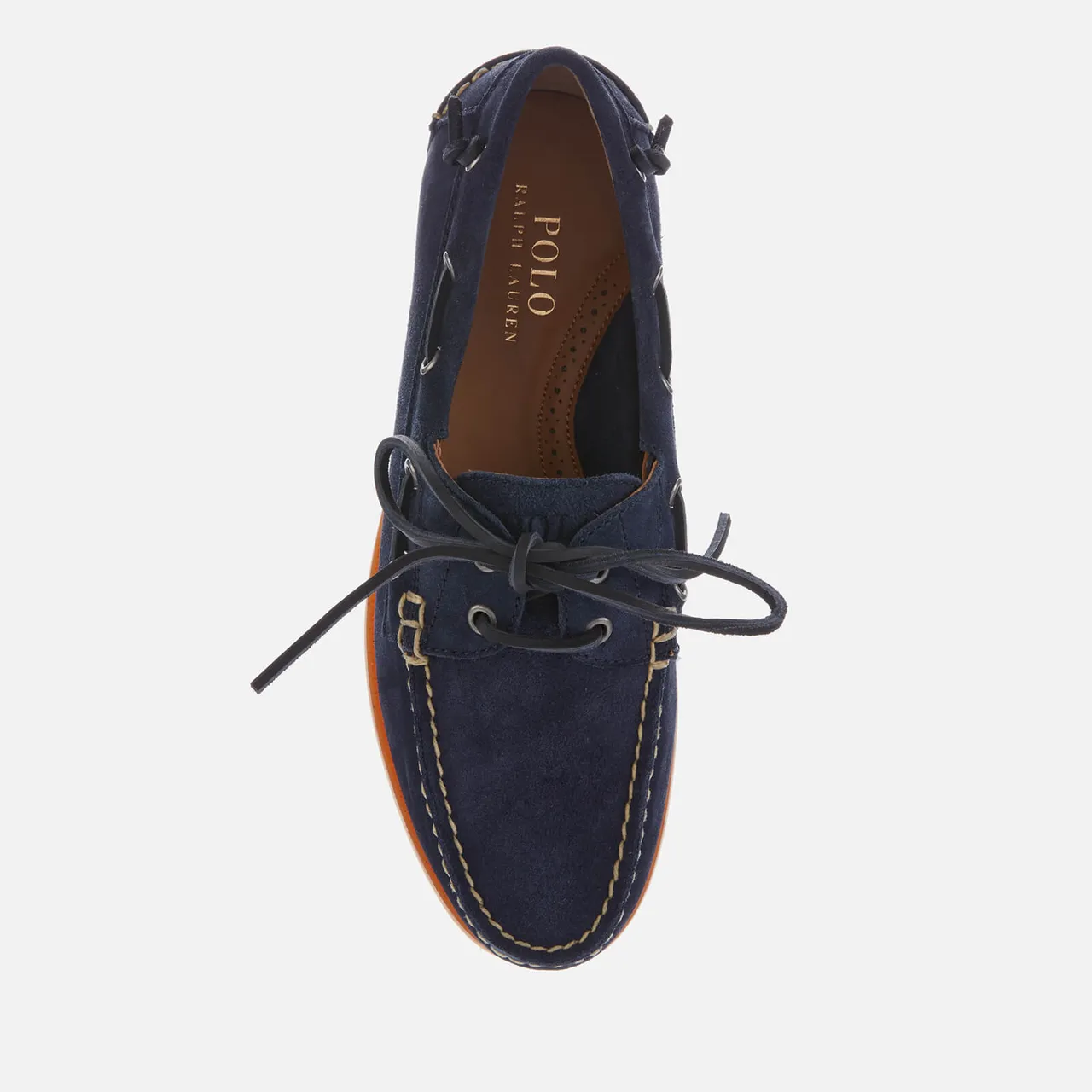 Polo Ralph Lauren Men's Merton Suede Boat Shoes - Newport Navy - UK