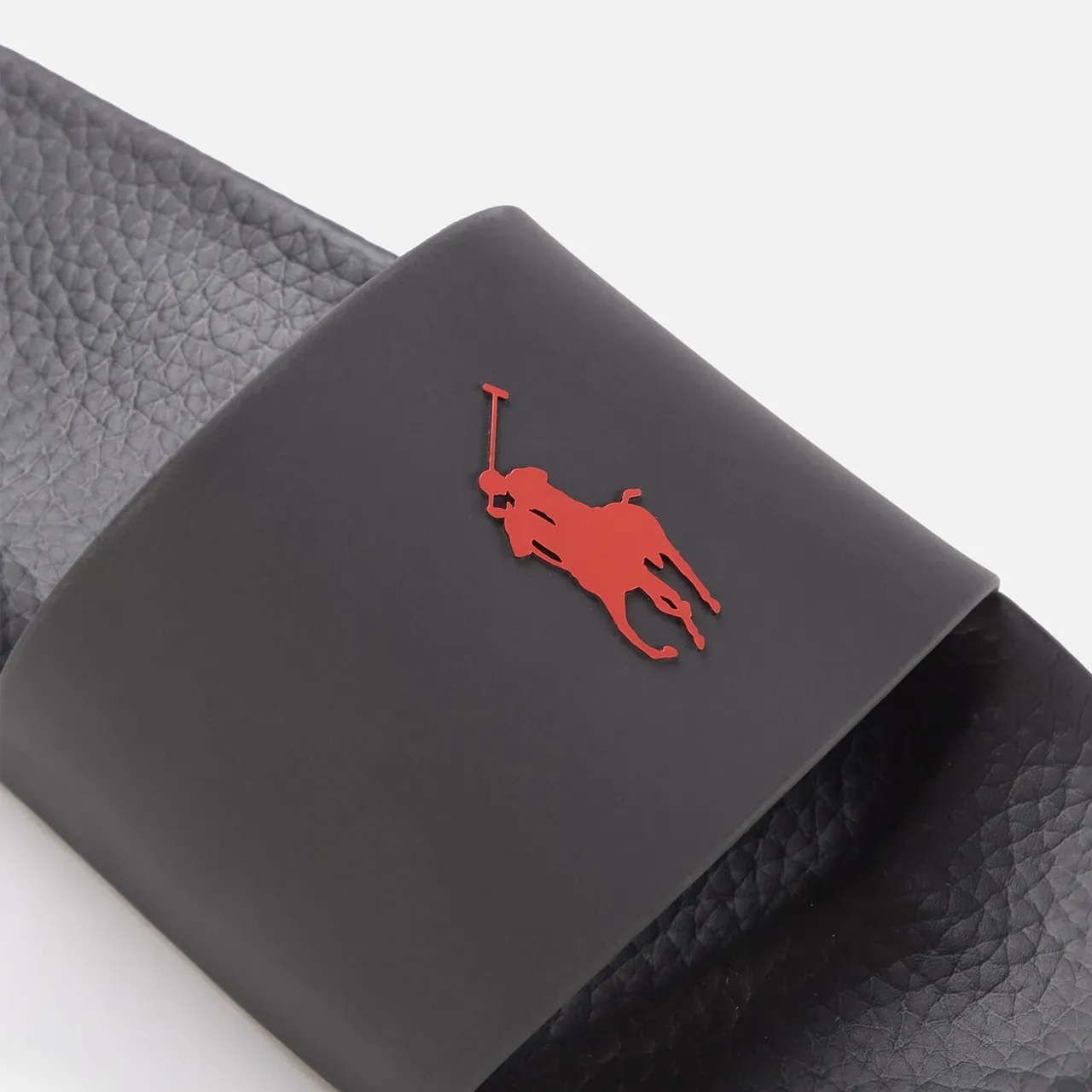 Polo Ralph Lauren Men's Pp Slide Sandals - Black/Red PP - UK
