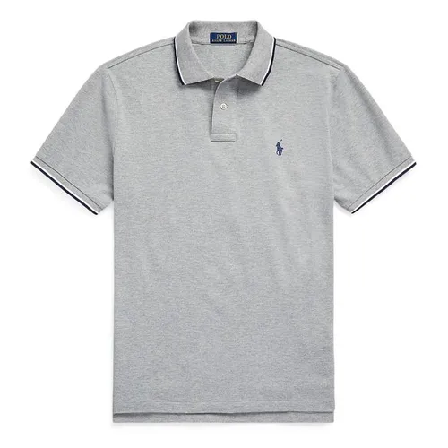 Polo Ralph Lauren Mesh Polo Shirt - Grey