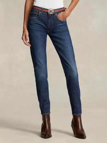 Polo Ralph Lauren Mid Rise Skinny Jeans, Celebes Wash - Celebes Wash - Female