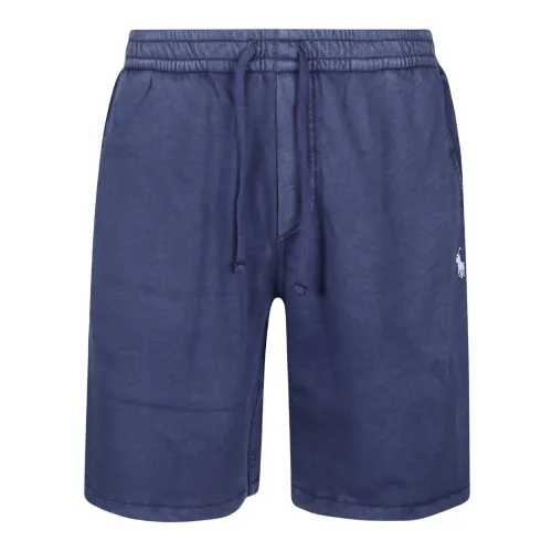 Polo Ralph Lauren , Navy Athletic Shorts ,Blue male, Sizes: