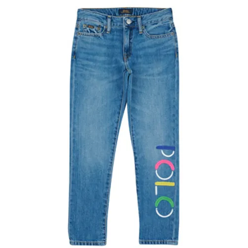 Polo Ralph Lauren  PAMINASLMBF-JEANS-BOYFRIEND  girls's Children's Skinny Jeans in Blue
