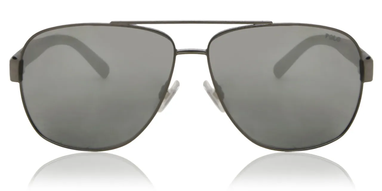 Polo Ralph Lauren PH3110 91576G Men's Sunglasses Grey Size 60
