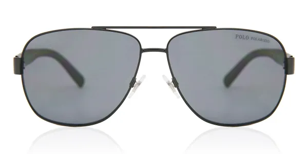Polo Ralph Lauren PH3110 Polarized 926781 Men's Sunglasses Black Size 60