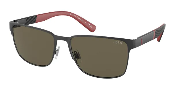 Polo Ralph Lauren PH3143 9007/3 Men's Sunglasses Black Size 57