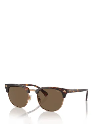 Polo Ralph Lauren PH4217 Men's Oval Sunglasses - Tortoiseshell/Brown - Male