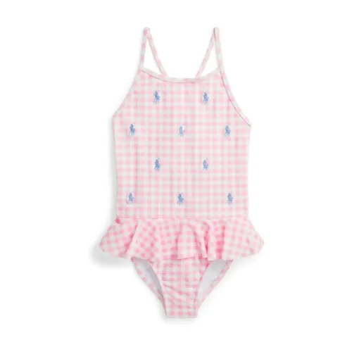 Polo Ralph Lauren , Pink Sea Clothing with Ruffled Trim ,Multicolor female, Sizes: