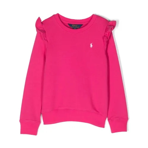 Polo Ralph Lauren , Pink Sweaters for Women ,Pink female, Sizes: