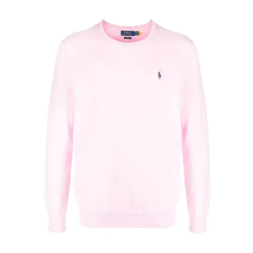 Polo Ralph Lauren , Pink Sweaters with Signature Pony ,Pink male, Sizes:
