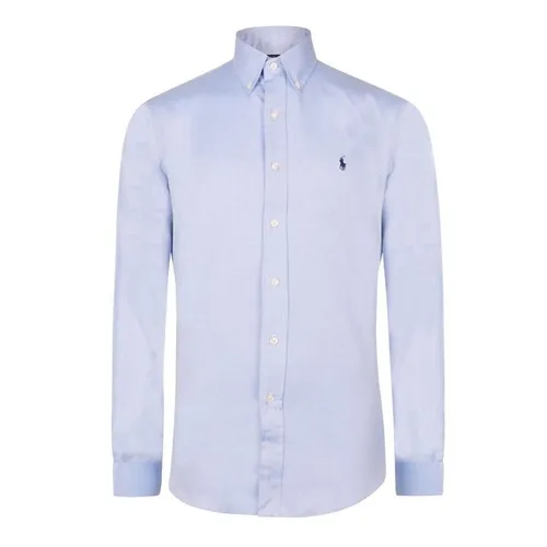 POLO RALPH LAUREN Pinpoint Oxford Shirt - Blue