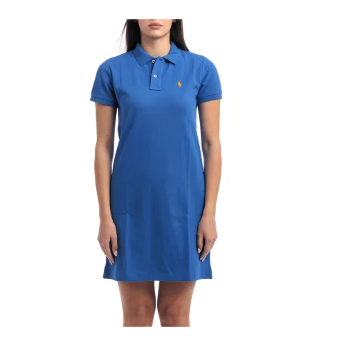 Polo Ralph Lauren , Pique Dress ,Blue female, Sizes: