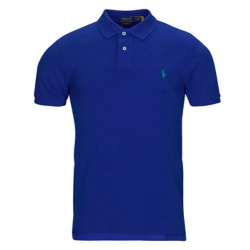 Polo Ralph Lauren  POLO AJUSTE SLIM FIT EN COTON BASIC MESH  men's Polo shirt in Blue