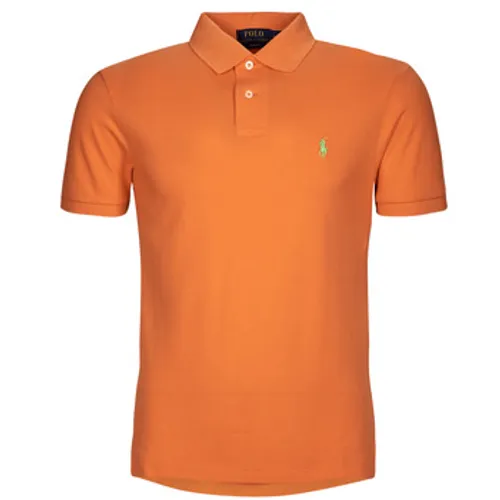Polo Ralph Lauren  POLO AJUSTE SLIM FIT EN COTON BASIC MESH  men's Polo shirt in Orange