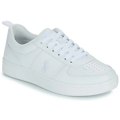 Polo Ralph Lauren  POLO COURT II  boys's Children's Shoes (Trainers) in White